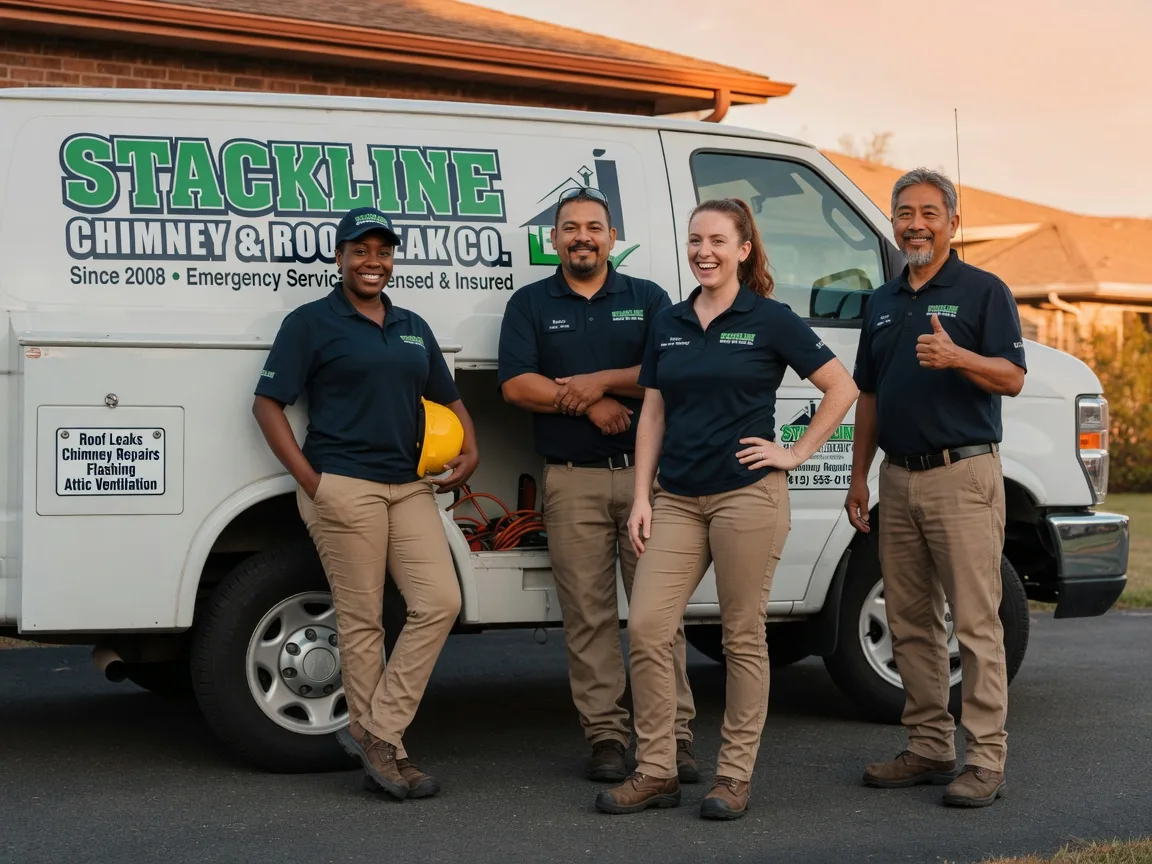 Chimney flashing repair company in What Cheer, IA
